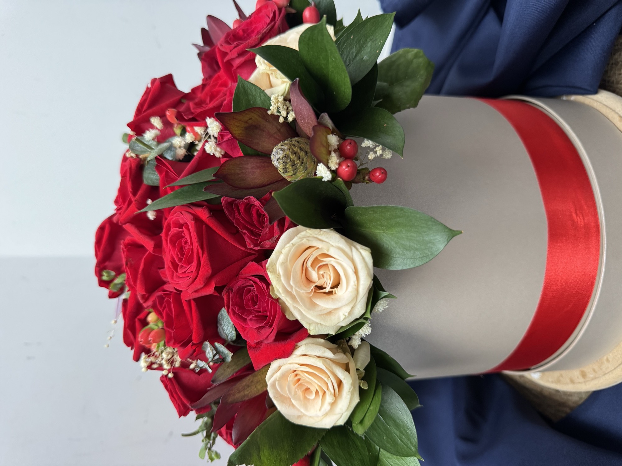 Bouquet Florable — paleta Rojo clásico
